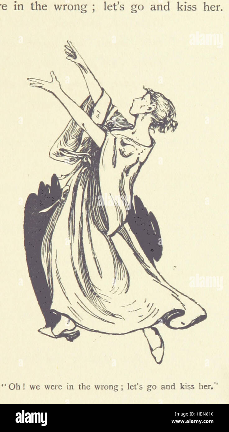 Image taken from page 103 of 'The Kitchen Maid; or, Some one we know very well. [A play for children,] ... With illustrations by J. B. Partridge, etc' Image taken from page 103 of 'The Kitchen Maid; or, Stock Photo
