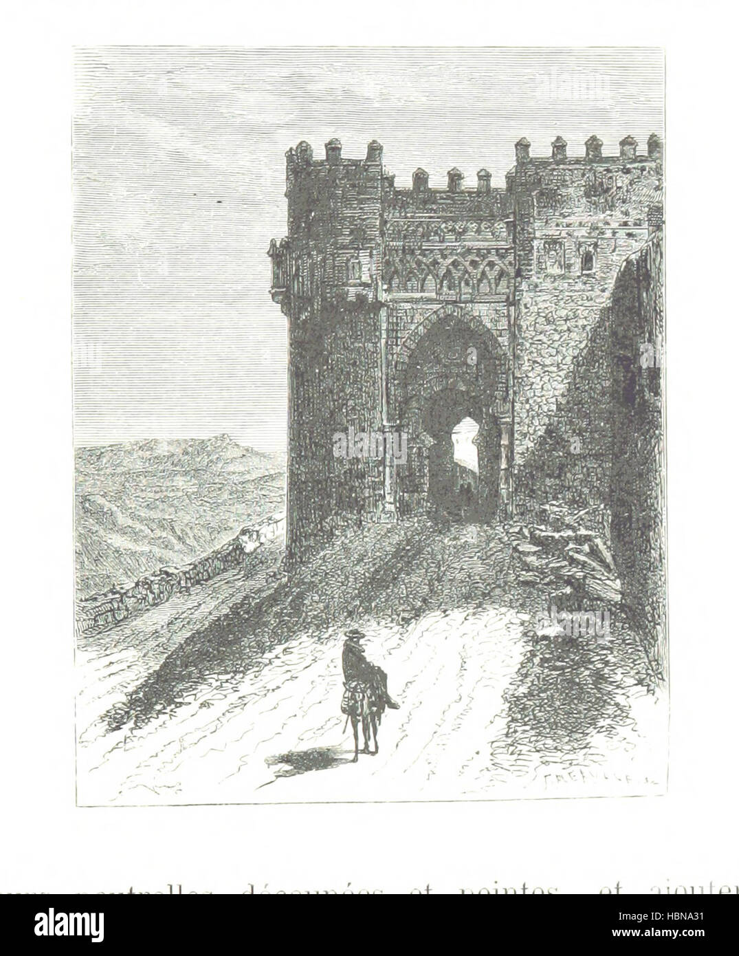 Image taken from page 391 of 'Voyage en Espagne ... Illustration par V. Foulquier' Image taken from page 391 of 'Voyage en Espagne Stock Photo