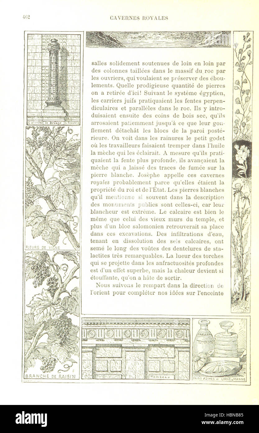 Notre Voyage aux pays bibliques Image taken from page 476 of 'Notre Voyage aux pays Stock Photo