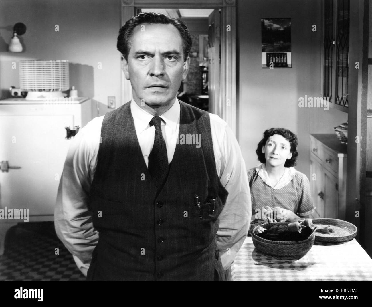 DEATH OF A SALESMAN, Fredric March, Mildred Dunnock, 1951 Stock Photo
