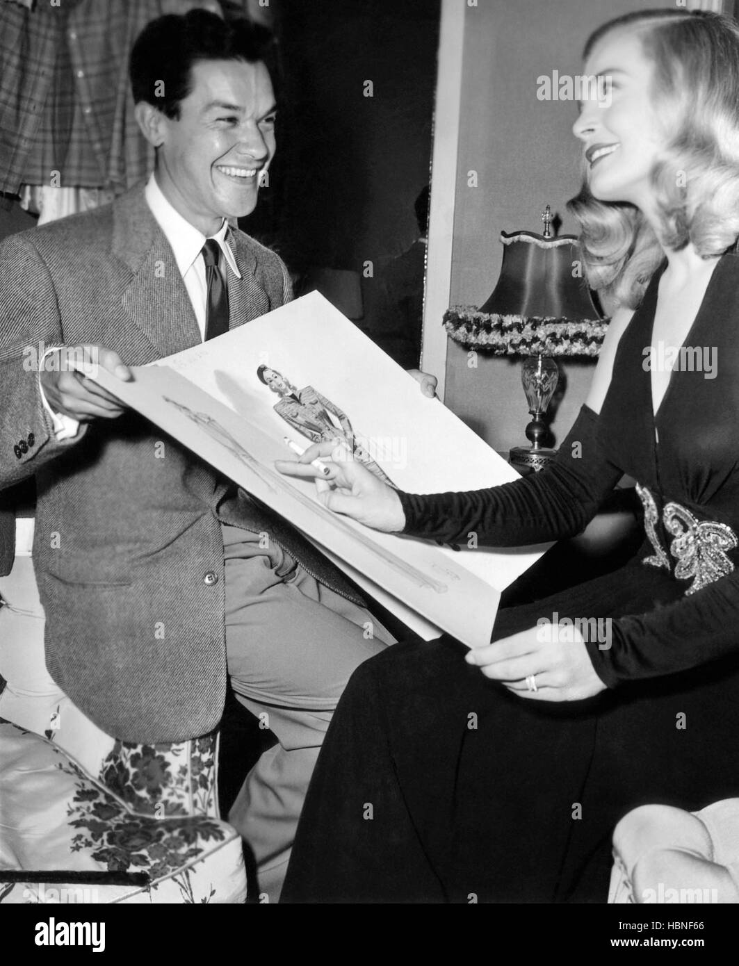 DEAD RECKONING, costume designer Jean Louis, Lizabeth Scott, 1947 Stock Photo Alamy