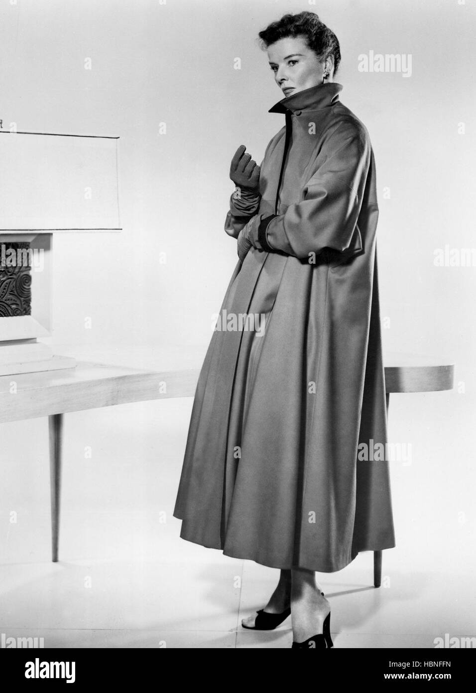 DESK SET, Katharine Hepburn, 1957. TM and Copyright (c) 20th Century