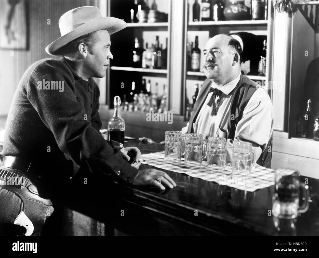THE DESPERADO, left Wayne Morris, 1954 Stock Photo Alamy