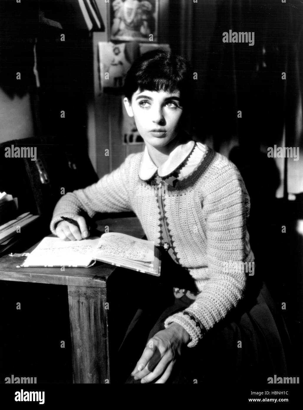 THE DIARY OF ANNE FRANK, Millie Perkins, 1959, TM and Copyright ©20th ...