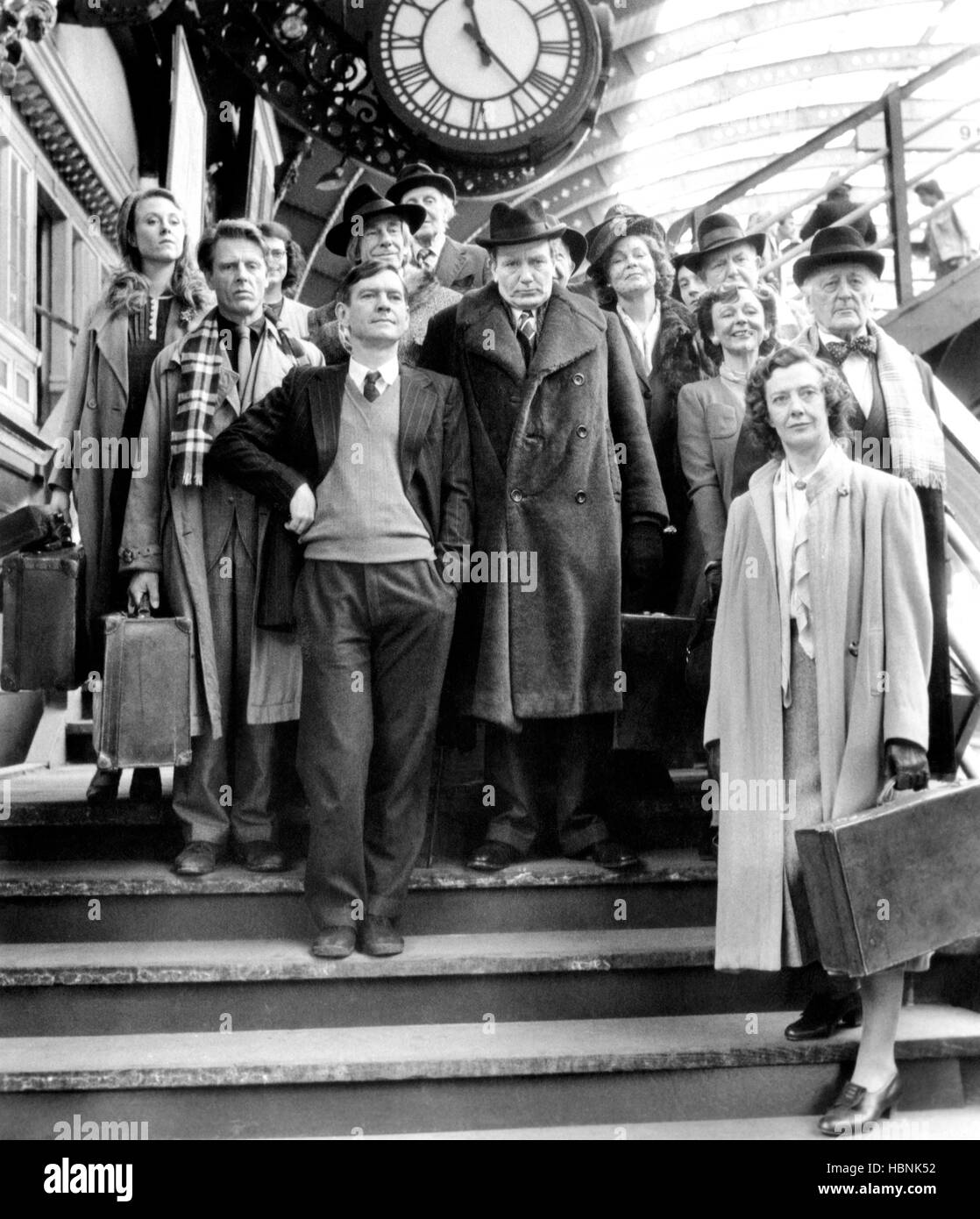 THE DRESSER, from left, Cathryn Harrison, Edward Fox, Tom Courtenay