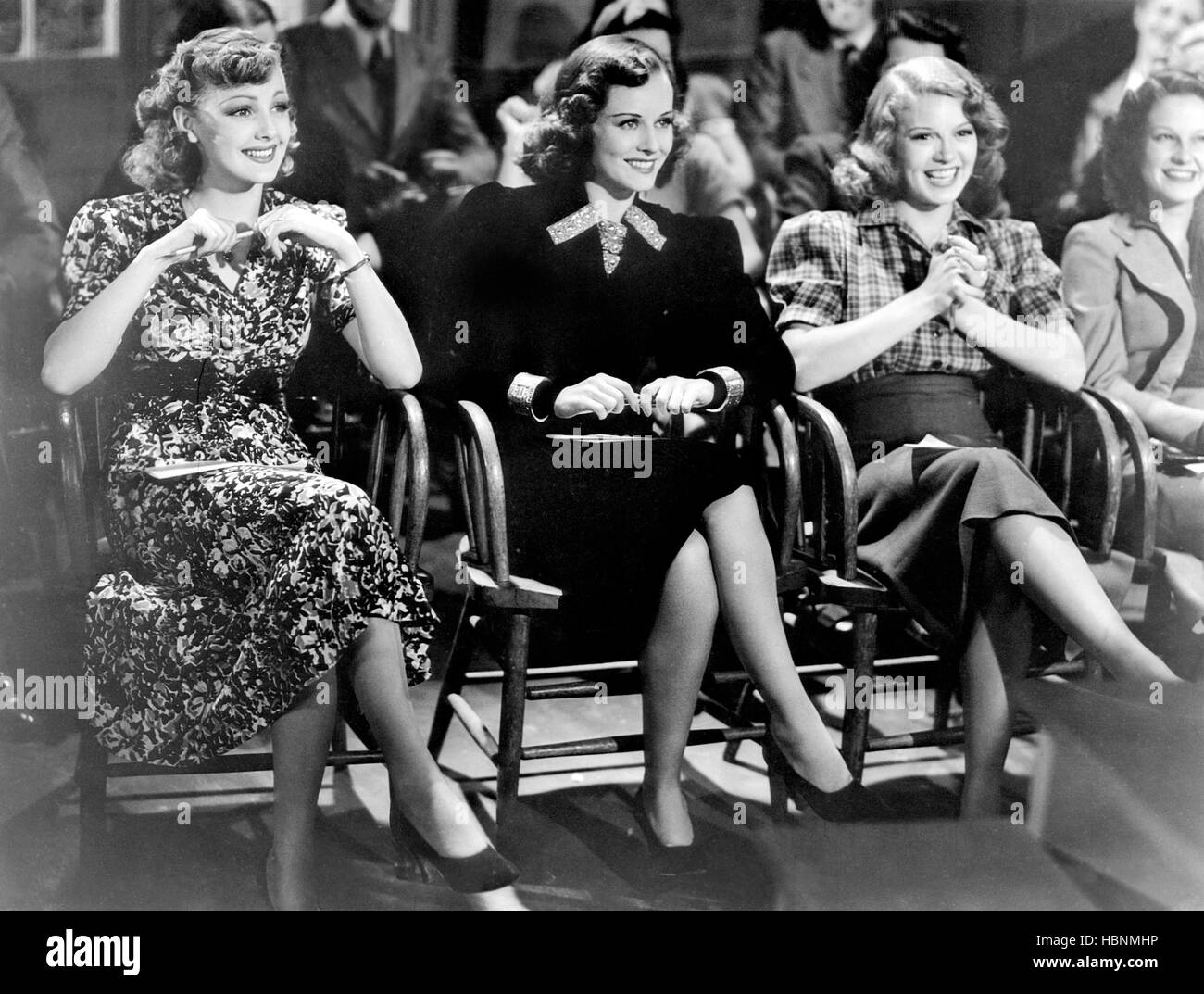 Dramatic School Virginia Grey Paulette Goddard Lana Turner 1938