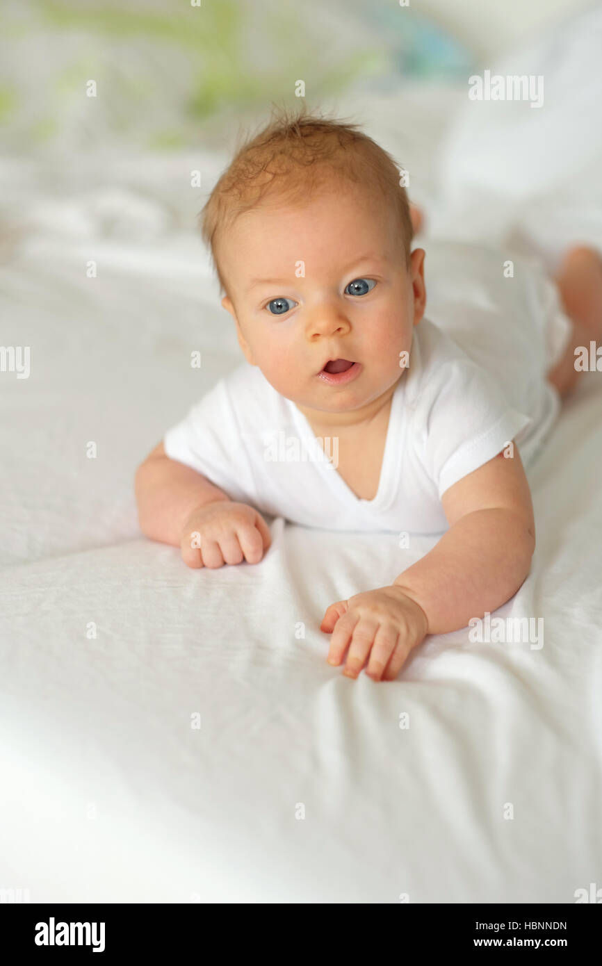  Three months old baby Stock Photo - Alamy