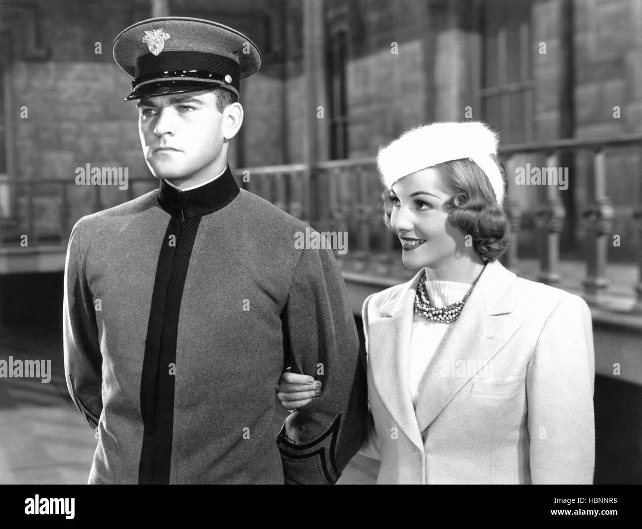 THE DUKE OF WEST POINT, from left: Alan Curtis, Joan Fontaine, 1938 ...