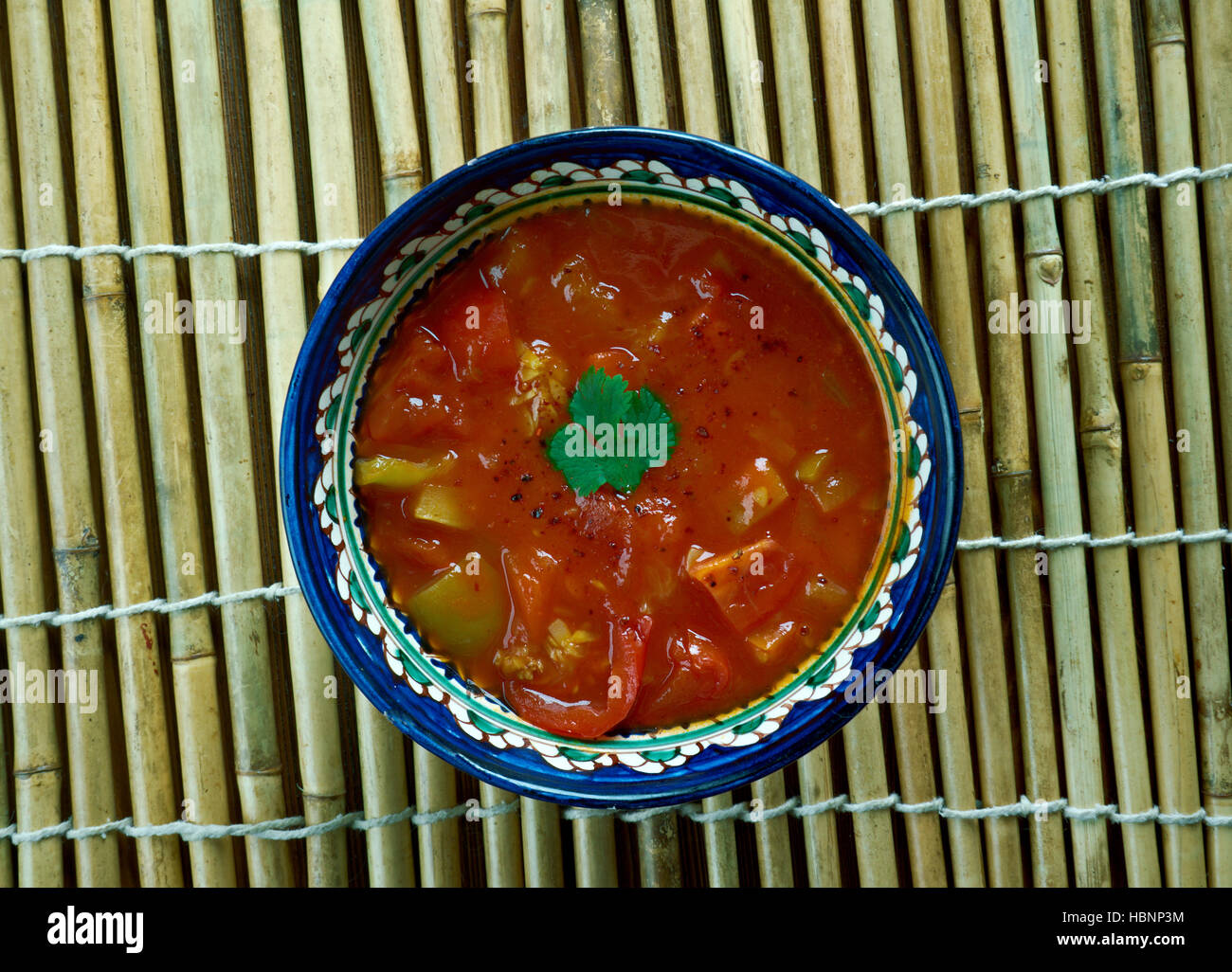 Indian onion tomato sauce Stock Photo Alamy