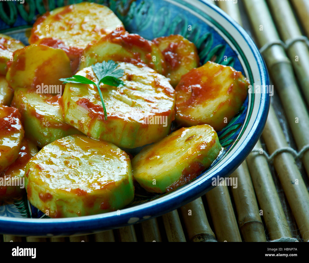 Indian vegetable curry Stock Photo - Alamy