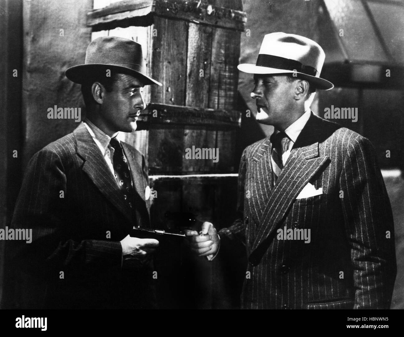 THE FALCON'S BROTHER, reallife brothers Tom Conway, Sanders
