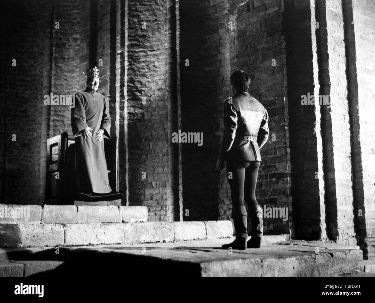 CHIMES AT MIDNIGHT, (aka FALSTAFF), John Gielgud, Keith Baxter, 1965