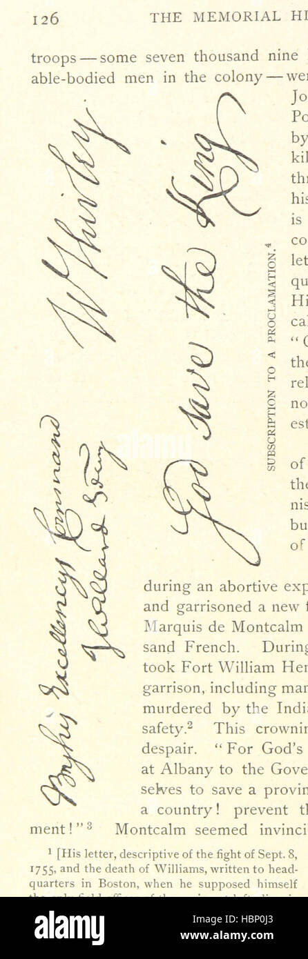 Image taken from page 216 of 'The Memorial History of Boston, including Suffolk County, Massachusetts. 1630-1880. [With illustrations, etc.]' Image taken from page 216 of 'The Memorial History of Stock Photo