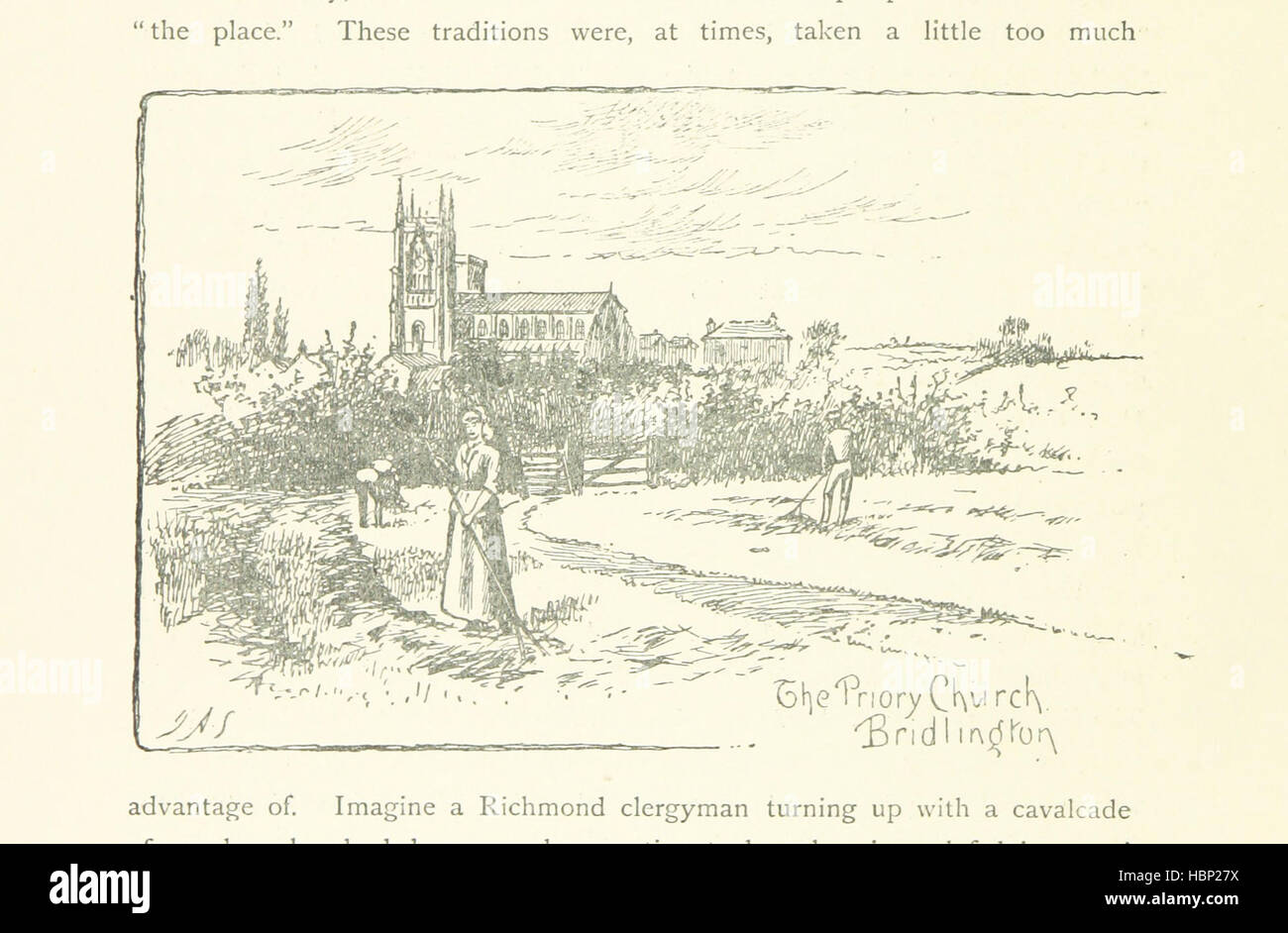 Image taken from page 150 of 'Yorkshire by the Sea ... With ... etchings and ... drawings ... by J. A. Symington' Image taken from page 150 of 'Yorkshire by the Sea Stock Photo
