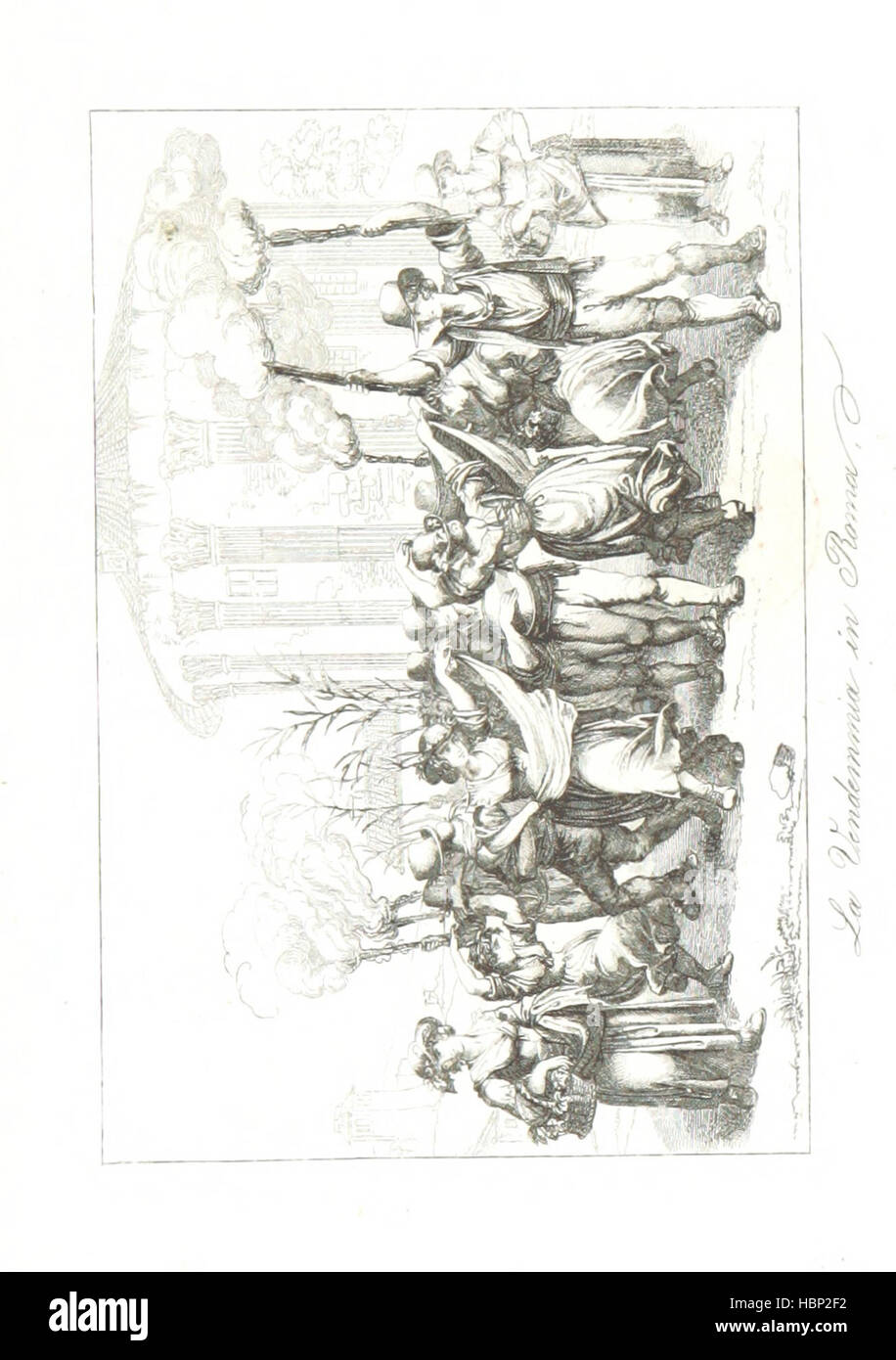 Image taken from page 139 of 'Europa's Eden in Bildern. 100 Ansichten und Costum-Bilder von Italien und seinem Volke. [Without letterpress.] Nach Original-Gemälden in Stahl gestochen von C. F., Catel, Gail, Gotzlöff, Mosbrugger, Weller, Pinelli, etc' Image taken from page 139 of 'Europa's Eden in Bildern Stock Photo