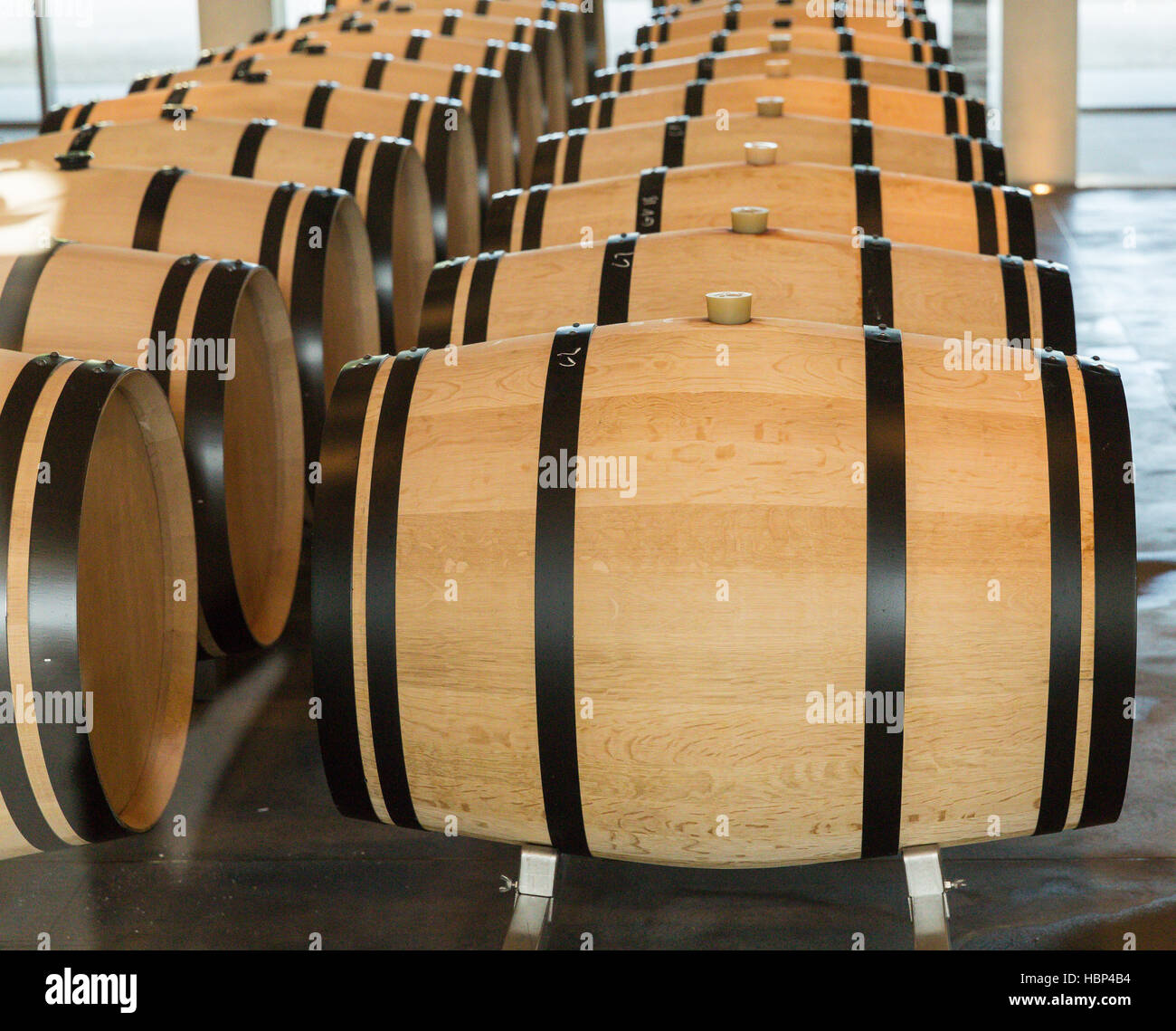Wine barrels, especially those made of oak, have long been used as