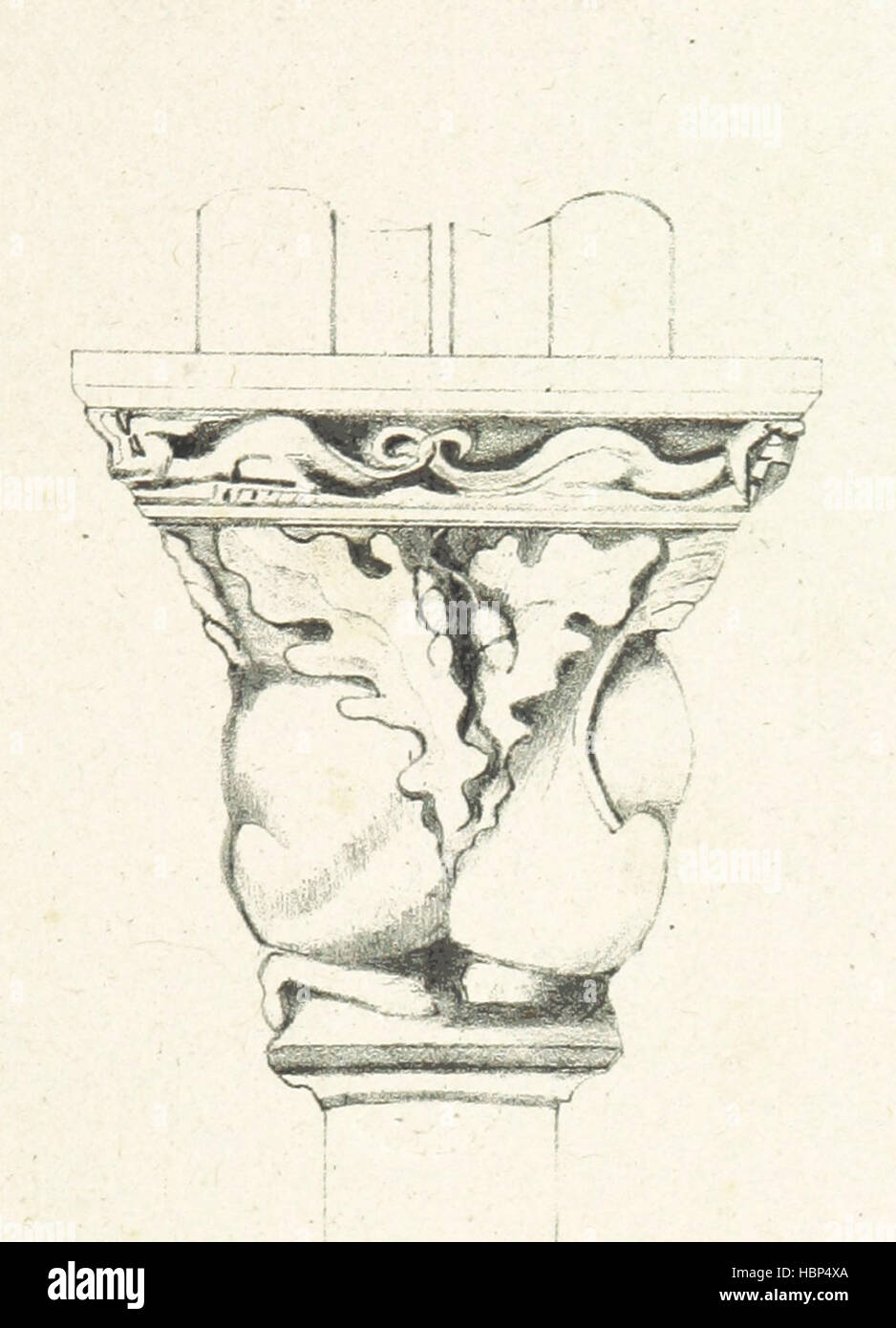 Image taken from page 15 of 'Mems of a Tour in Italy, from sketches by T. G. F[onnereau]. Esqre. inspired by his friend and fellow traveller C. [Stanfield] Esqre. R.A. [Lithographic views without letterpress.]' Image taken from page 15 of 'Mems of a Tour Stock Photo