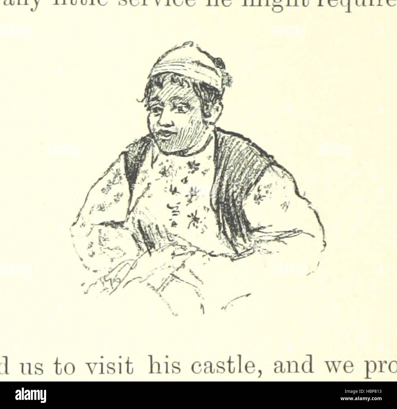 Image taken from page 140 of 'An Artist in the Himalayas ... Illustrated by over 100 original sketches made on the journey' Image taken from page 140 of 'An Artist in the Stock Photo
