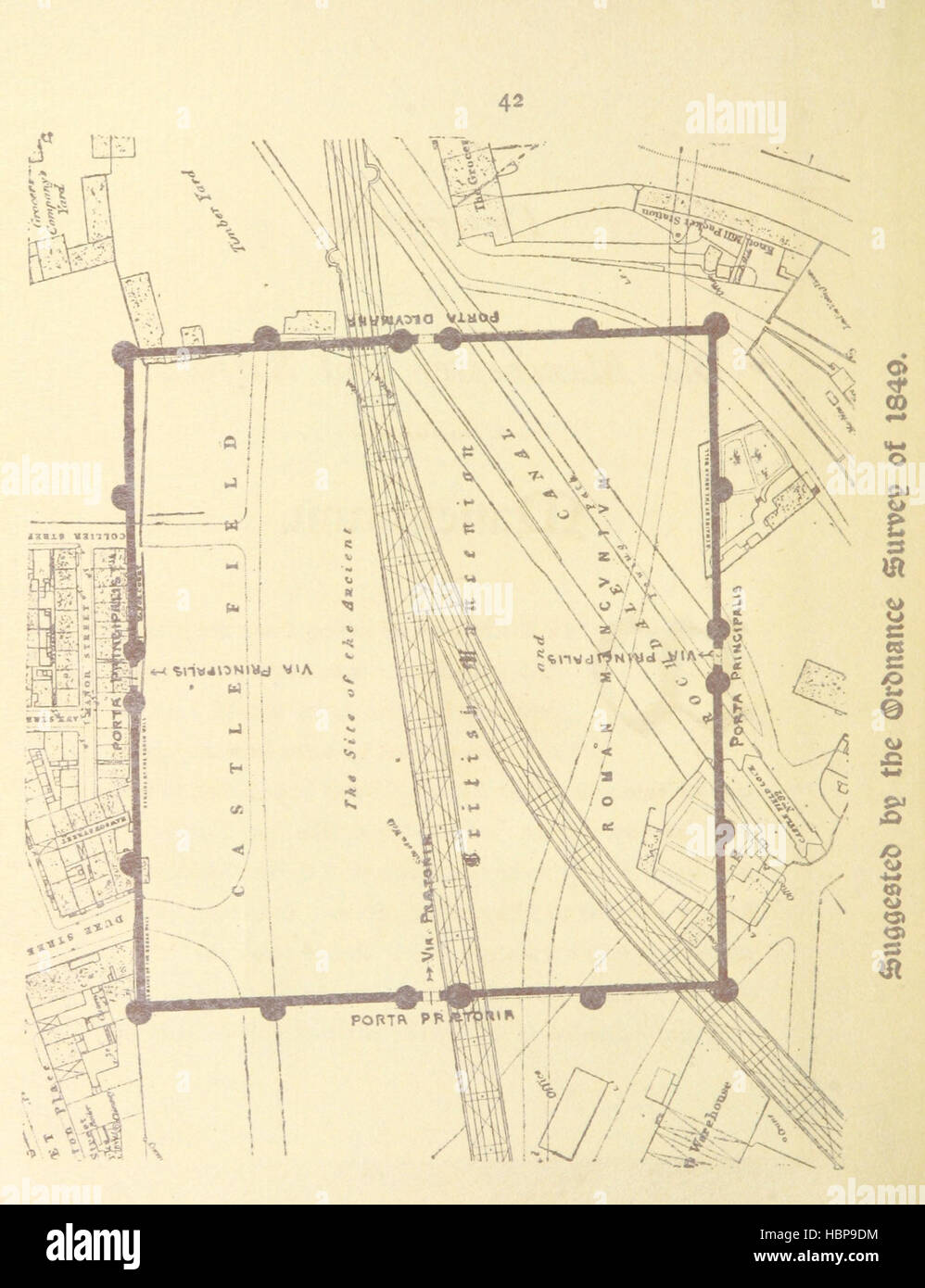 Image taken from page 48 of 'A Booke of Olde Manchester and Salford. By Alfred Darbyshire ... Edited with an introduction by George Milner. [With illustrations.]' Image taken from page 48 of 'A Booke of Olde Stock Photo