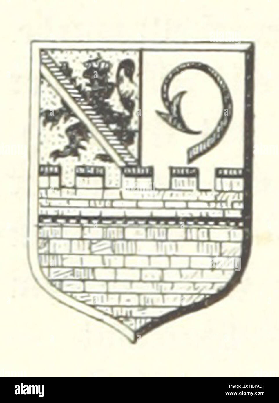 Image taken from page 104 of 'Geographisch-historisches Handbuch von Bayern' Image taken from page 104 of 'Geographisch-historisches Handbuch von Bayern' Stock Photo