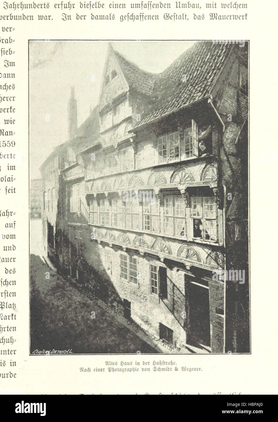 Image taken from page 87 of 'Alt-Kiel in Wort und Bild ... Mit ... Abbildungen und Plänen' Image taken from page 87 of 'Alt-Kiel in Wort und Stock Photo