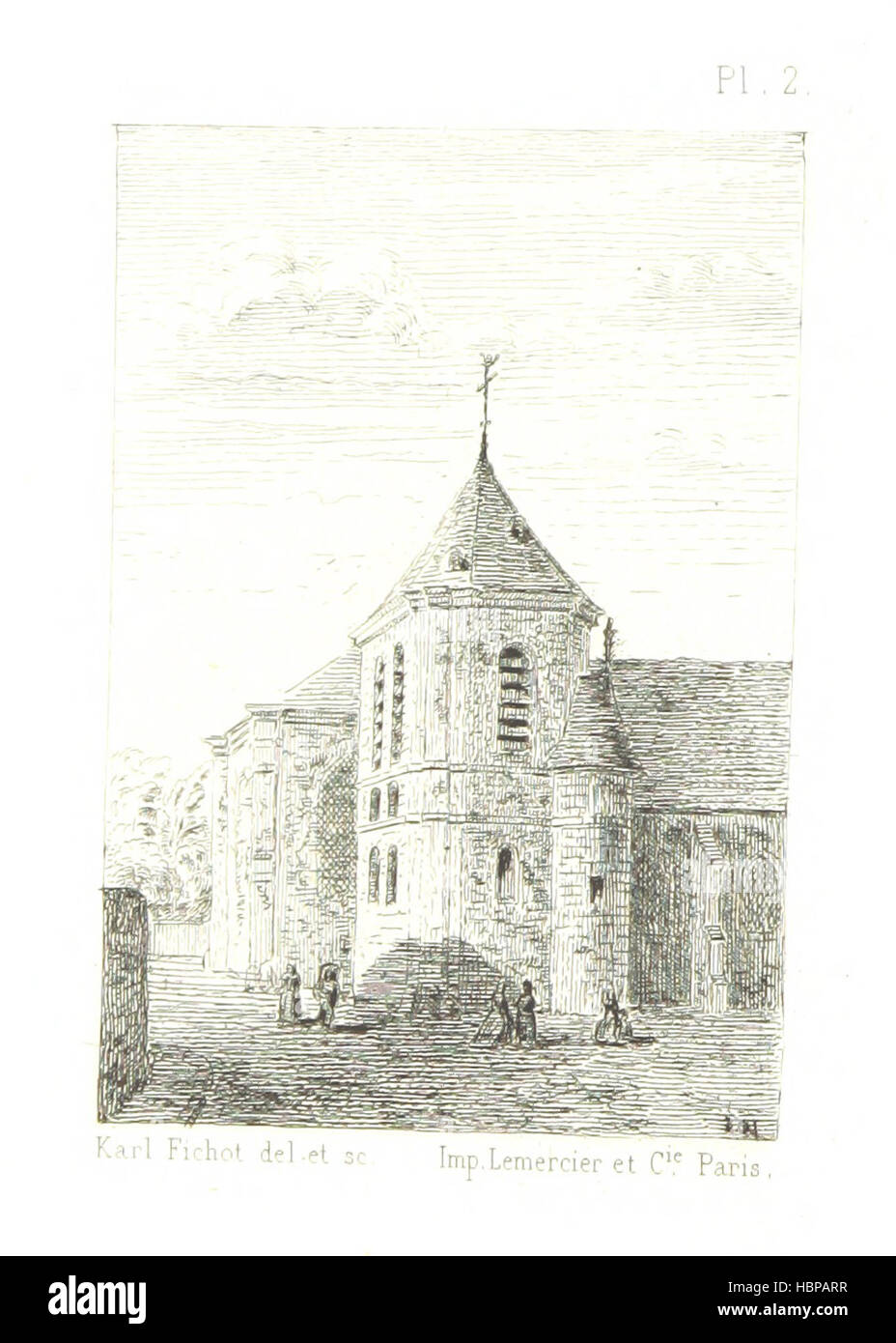 Image taken from page 106 of 'Notice sur Chilly-Mazarin Stock Photo