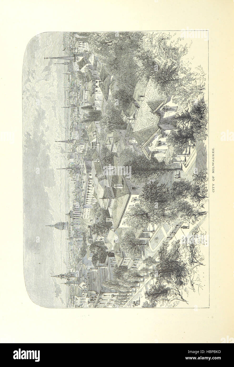 Image taken from page 590 of '[Picturesque America; or, the Land we live in. A delineation by pen and pencil of the mountains, rivers, lakes ... cities and other picturesque features of our country. With illustrations ... by eminent American artists. Edit Image taken from page 590 of '[Picturesque America; or, the Stock Photo