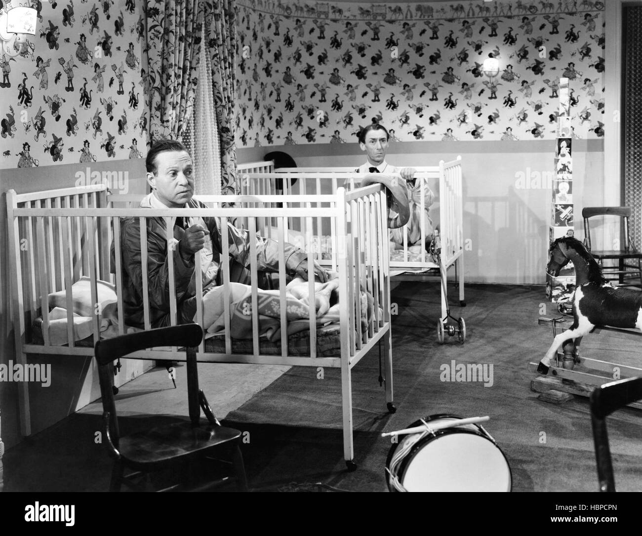 DOUBLE TROUBLE, front to back Harry Langdon, Charley Rogers (aka