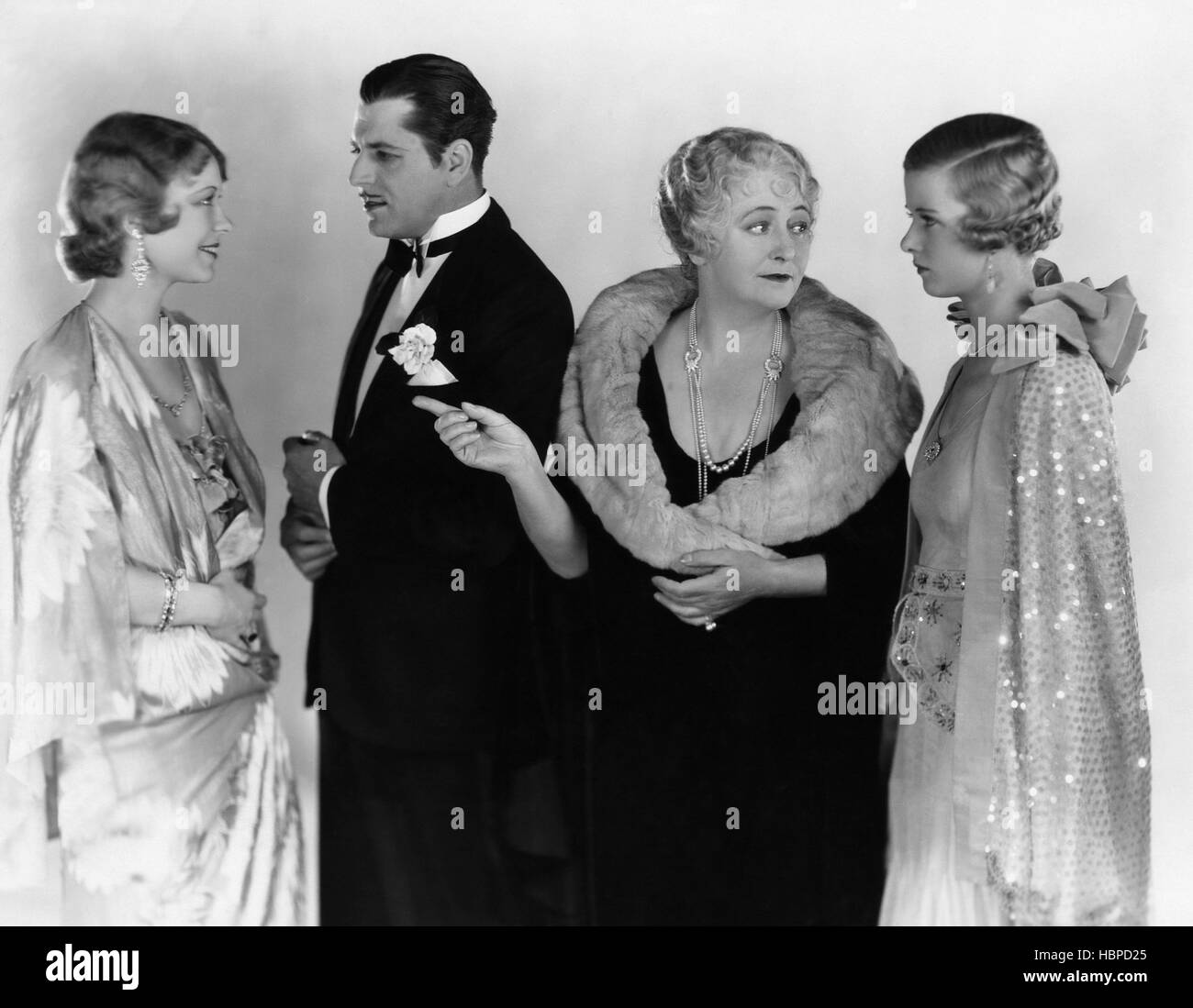 DOCTORS' WIVES, Helene Millard, Warner Baxter, Cecilia Loftus, (aka