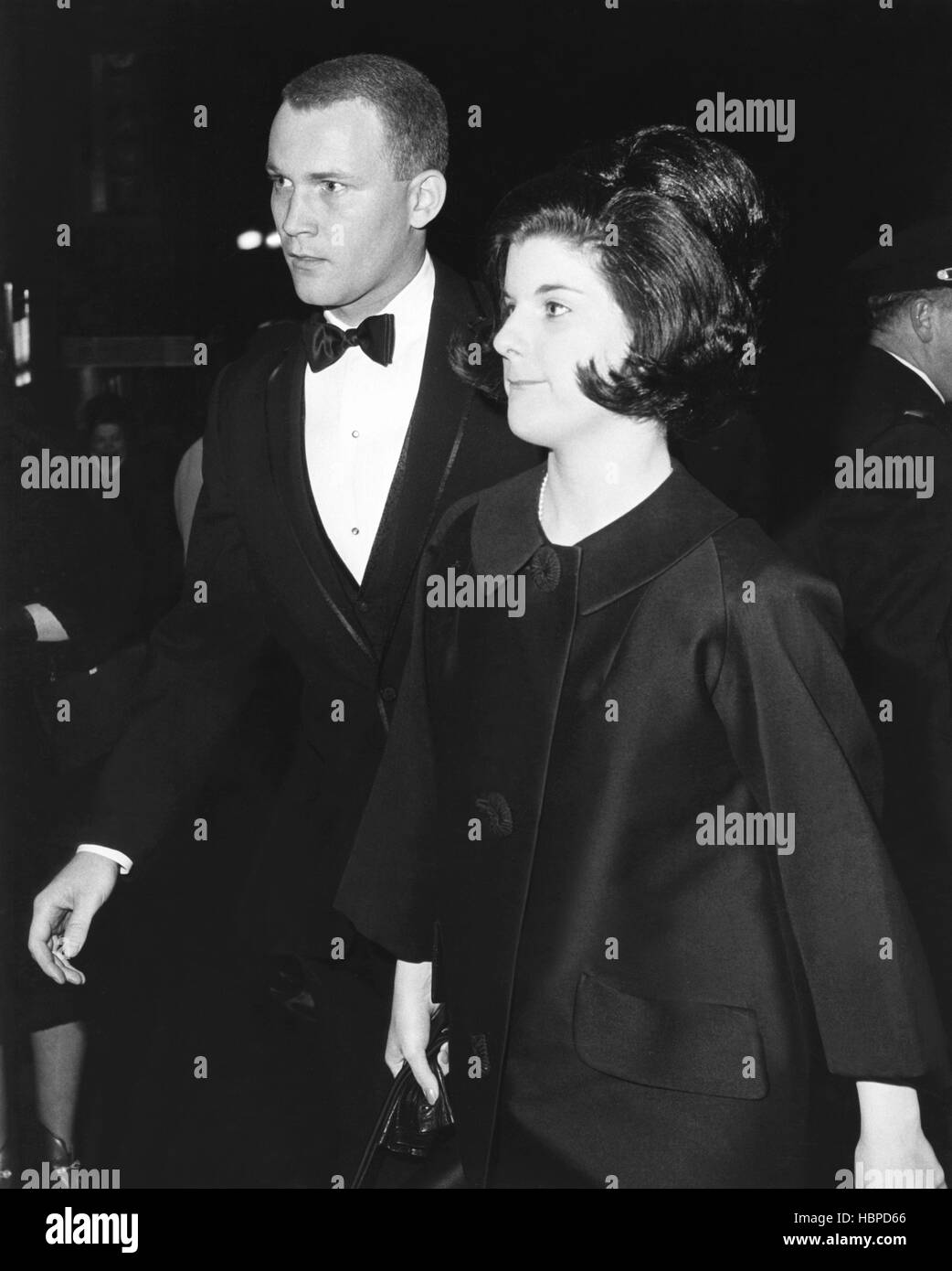 DOCTOR ZHIVAGO, from left: Patrick Nugent, Luci Baines Johnson arrive