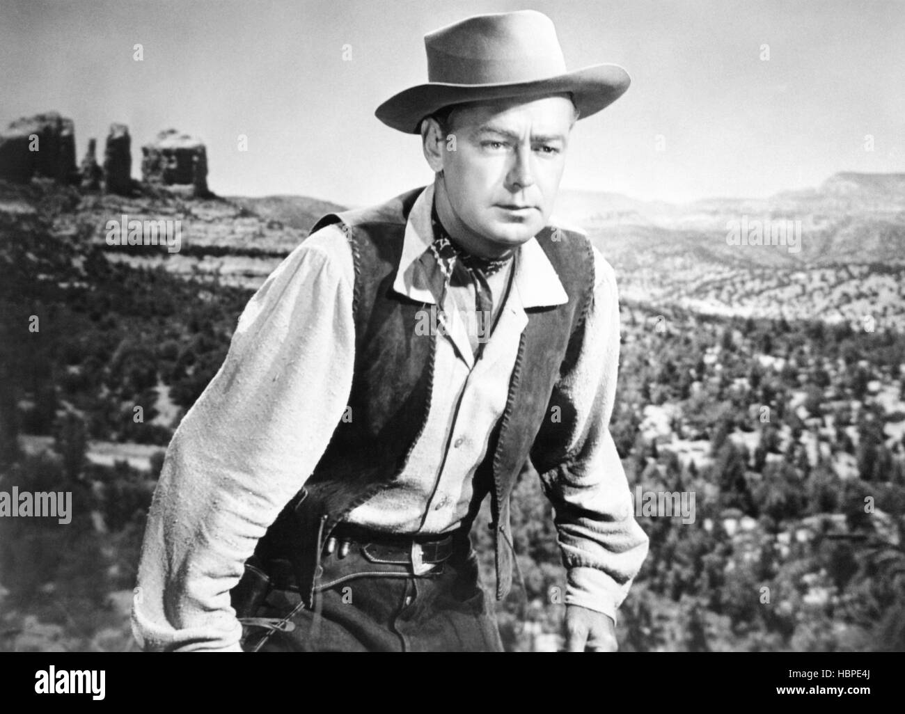 DRUM BEAT, Alan Ladd, 1954 Stock Photo Alamy