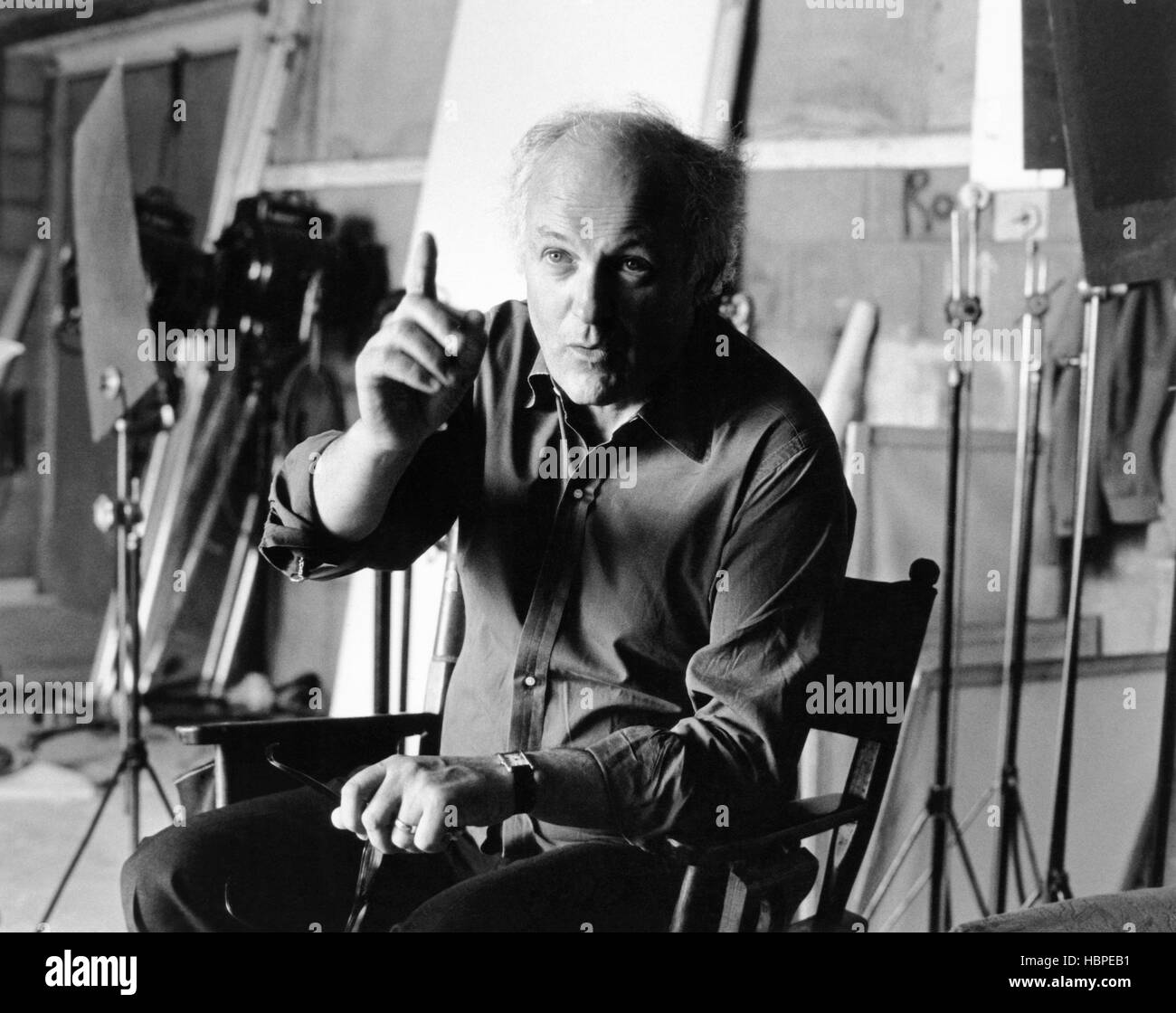 THE DRESSER, producerdirector Peter Yates, on set, 1983. ©Columbia