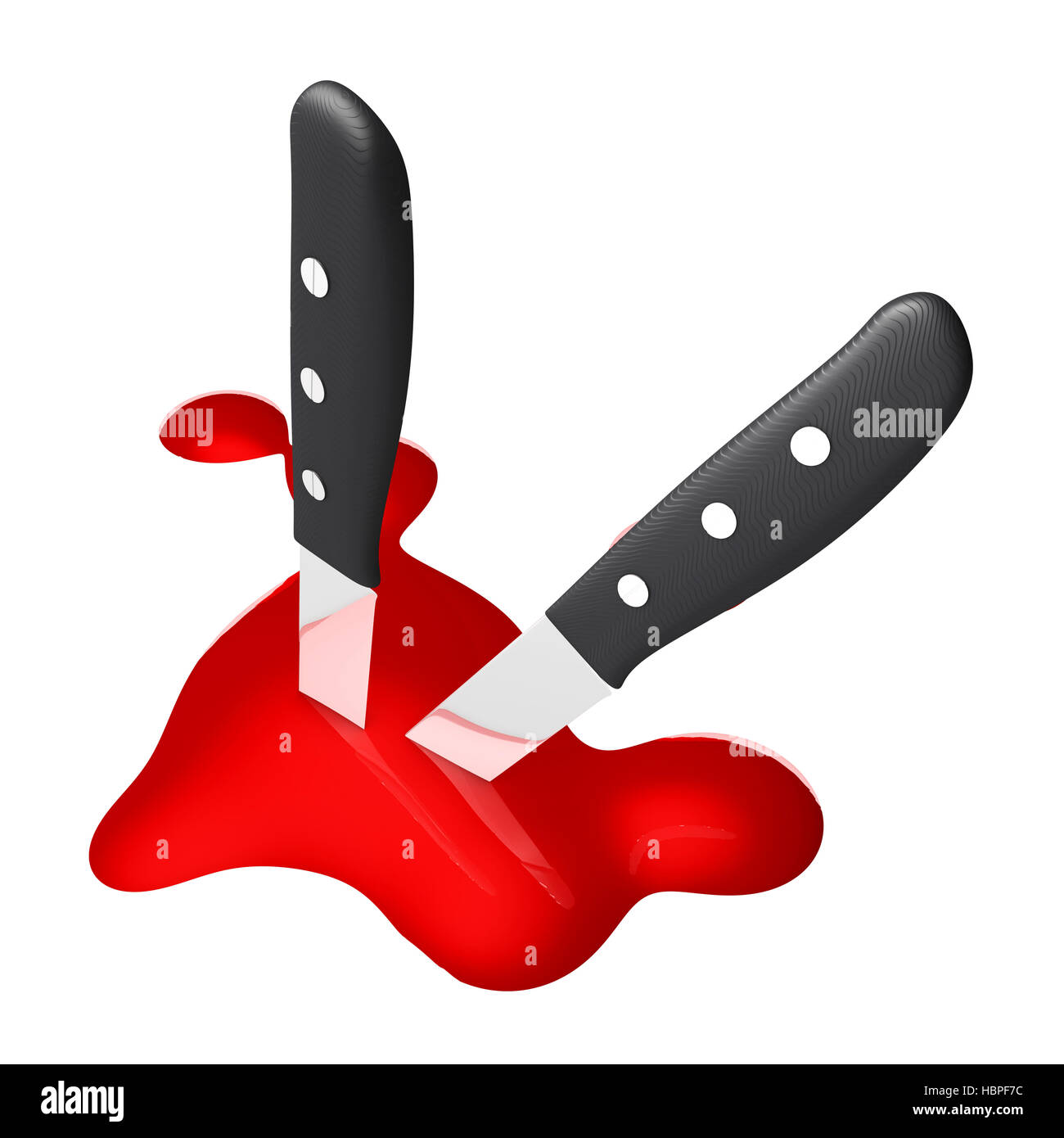 Knife blood action weapon murder hires stock photography and images