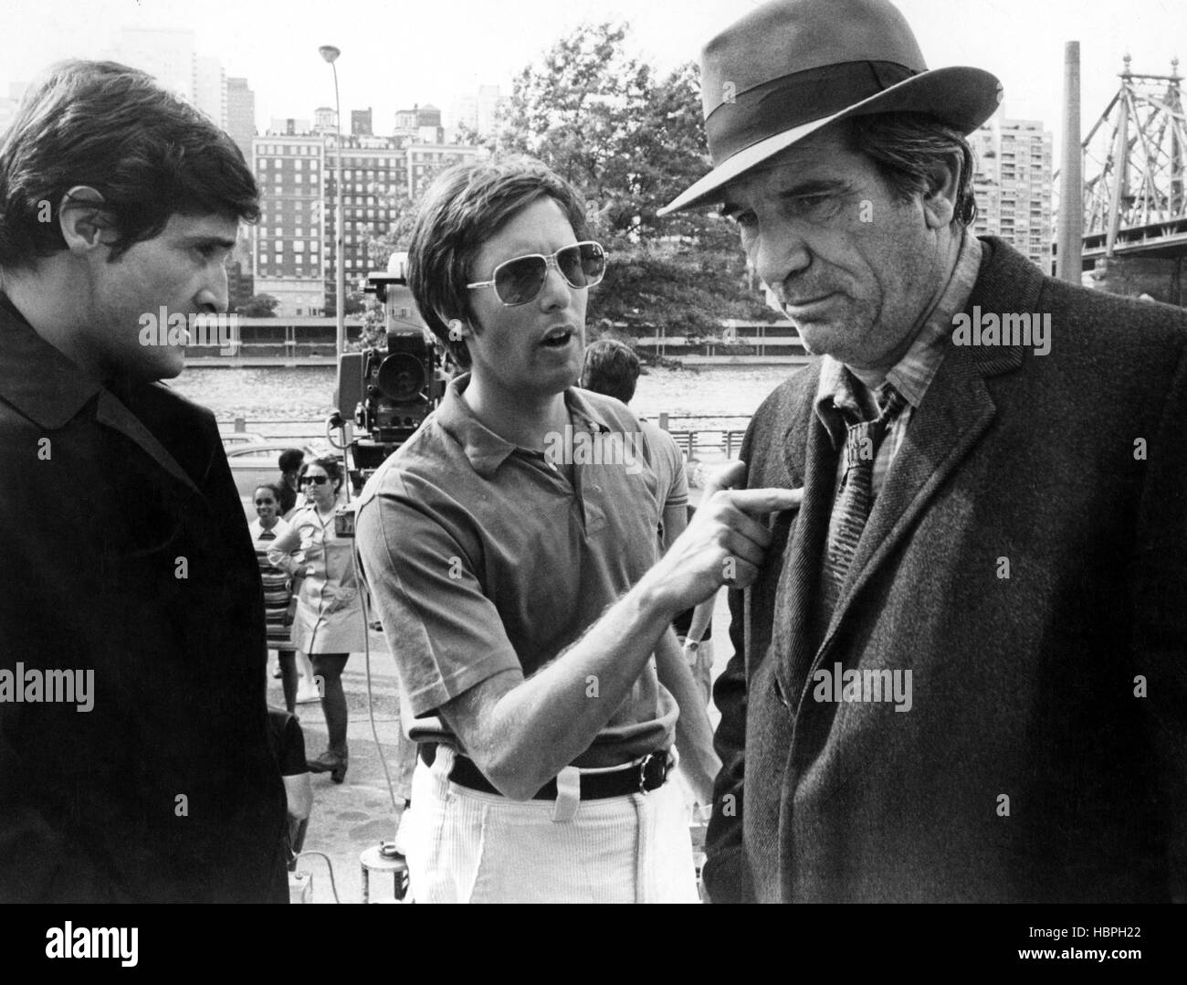 THE EXORCIST, Jason Miller, Director William Friedkin, Tito Vandis