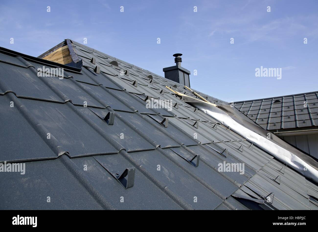 roof covering Stock Photo