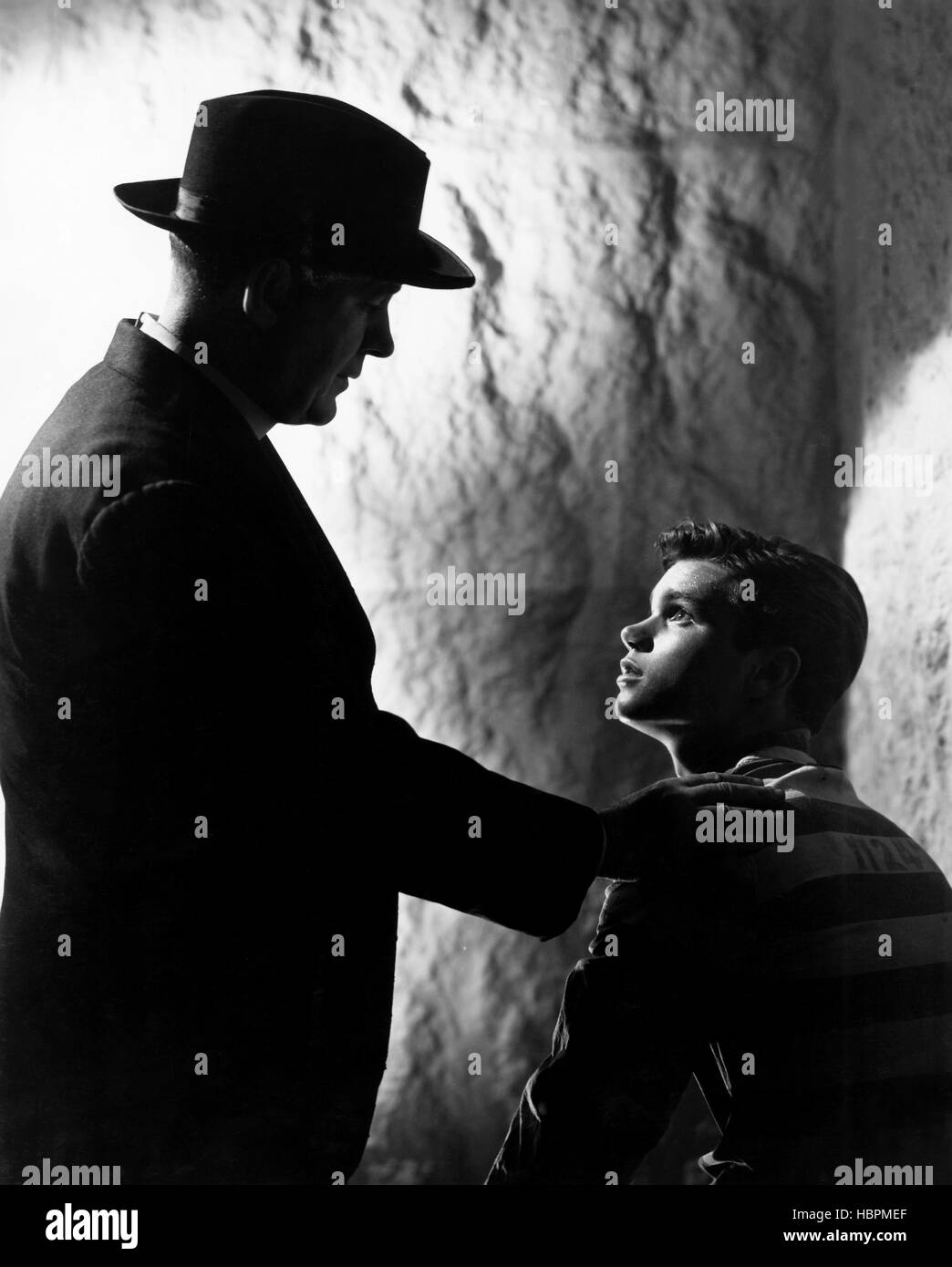 FIGHTING FATHER DUNNE, from left, Pat O'Brien, Darryl Hickman, 1948