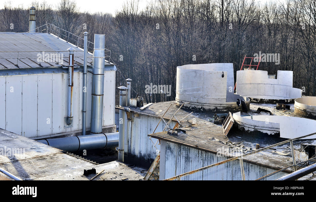 Storage of metal waste production Stock Photo - Alamy
