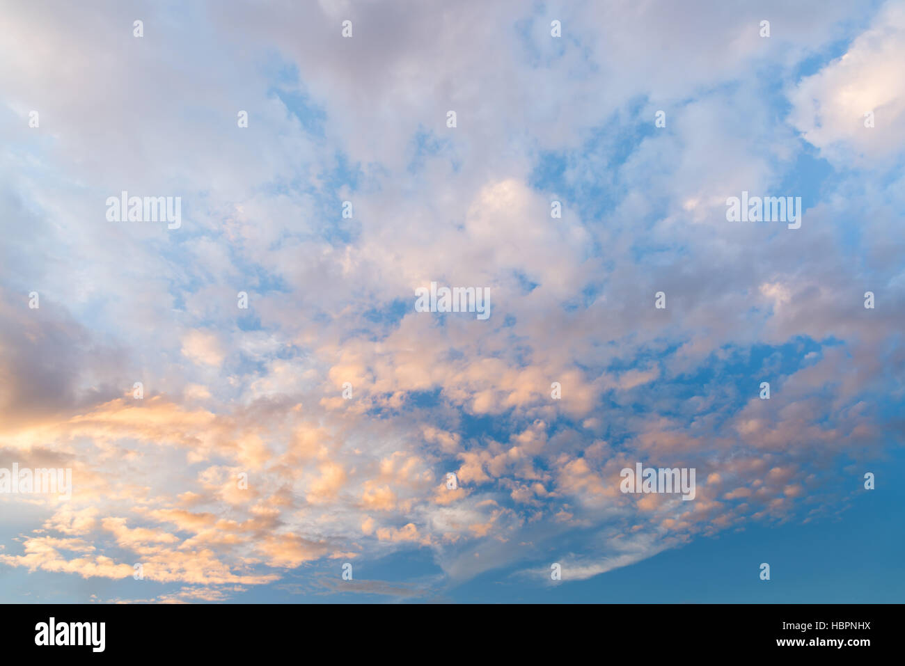 Abstact sky with clouds ,Beautiful sunset sky background Stock Photo ...