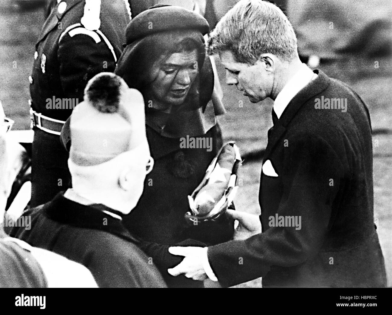 FOUR DAYS IN NOVEMBER, 1964 documentary. Robert Kennedy gives