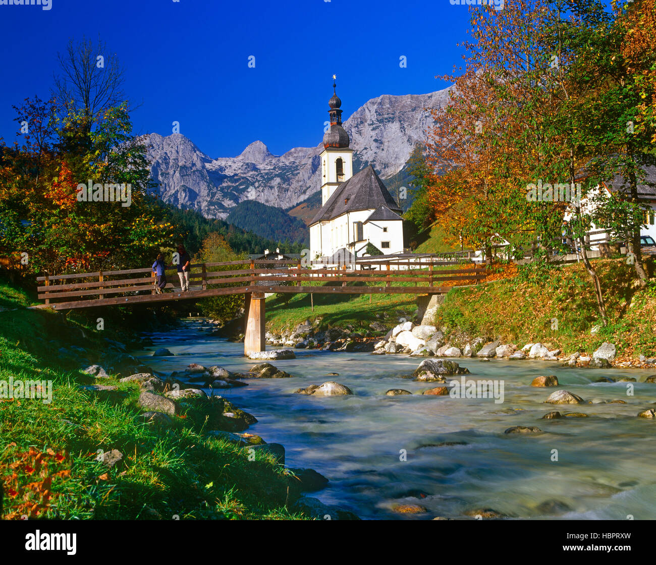 St Sebastian Church, Ramsau bei Berchtesgaden, Bavaria, Germany Stock Photo  - Alamy
