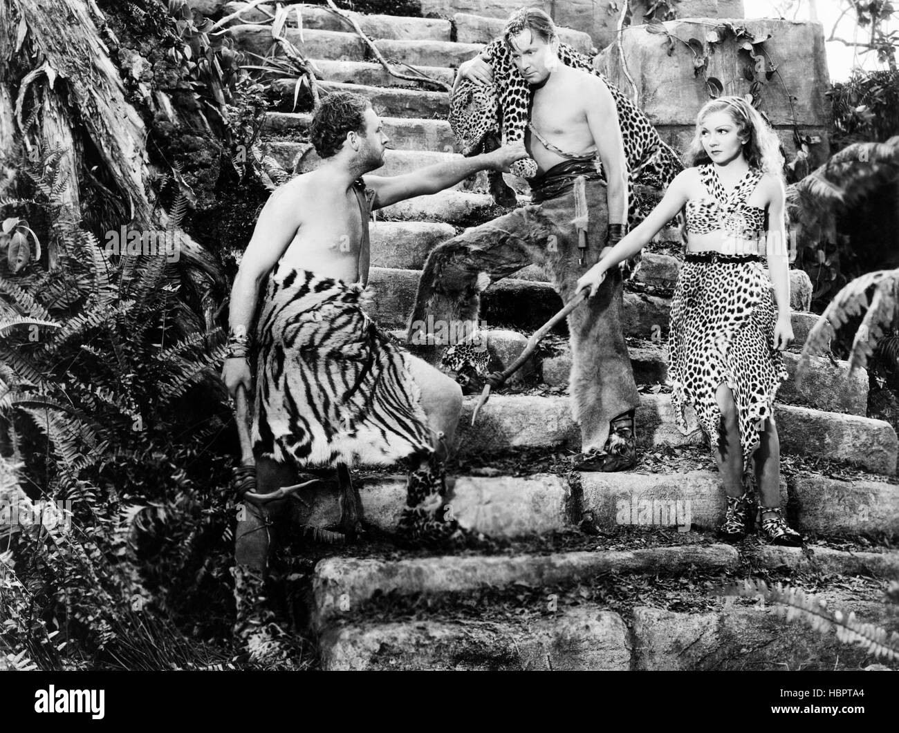 FOUR FRIGHTENED PEOPLE, from left: William Gargan, Herbert Marshall,  Claudette Colbert, 1934 Stock Photo - Alamy