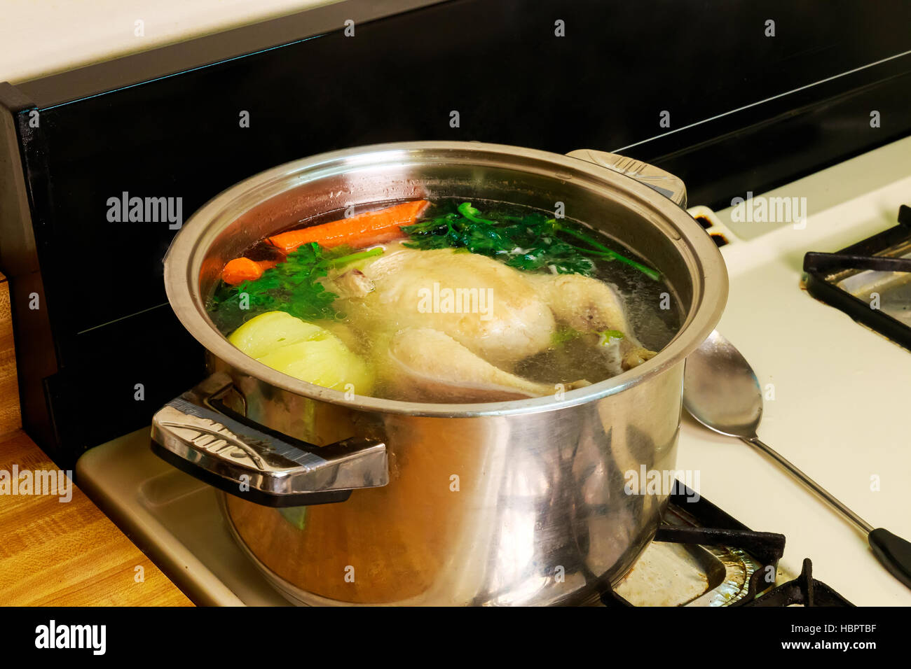 Chicken consomme hires stock photography and images Alamy