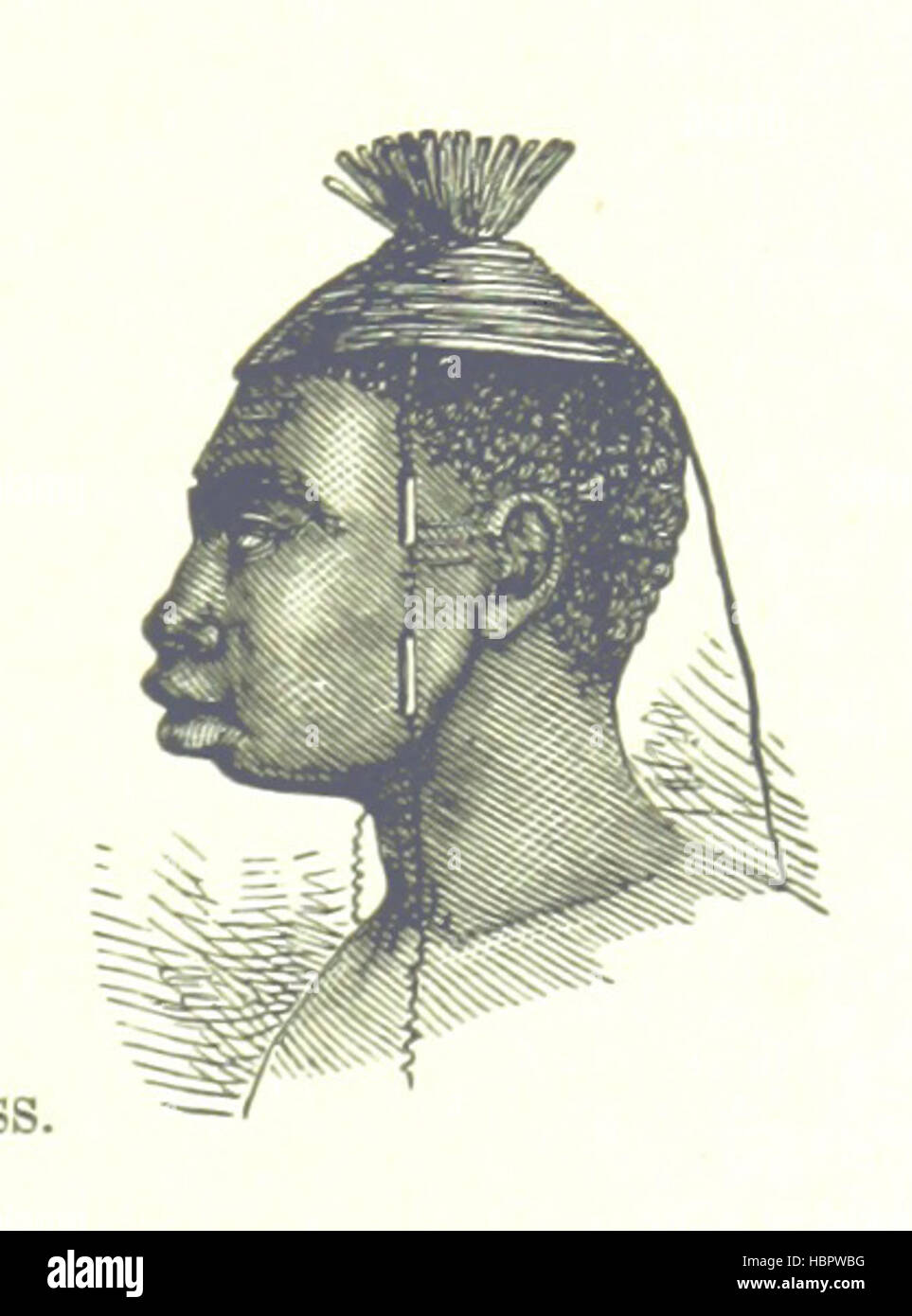Image taken from page 63 of 'Great Explorers of Africa. With illustrations and map' Image taken from page 63 of 'Great Explorers of Africa Stock Photo