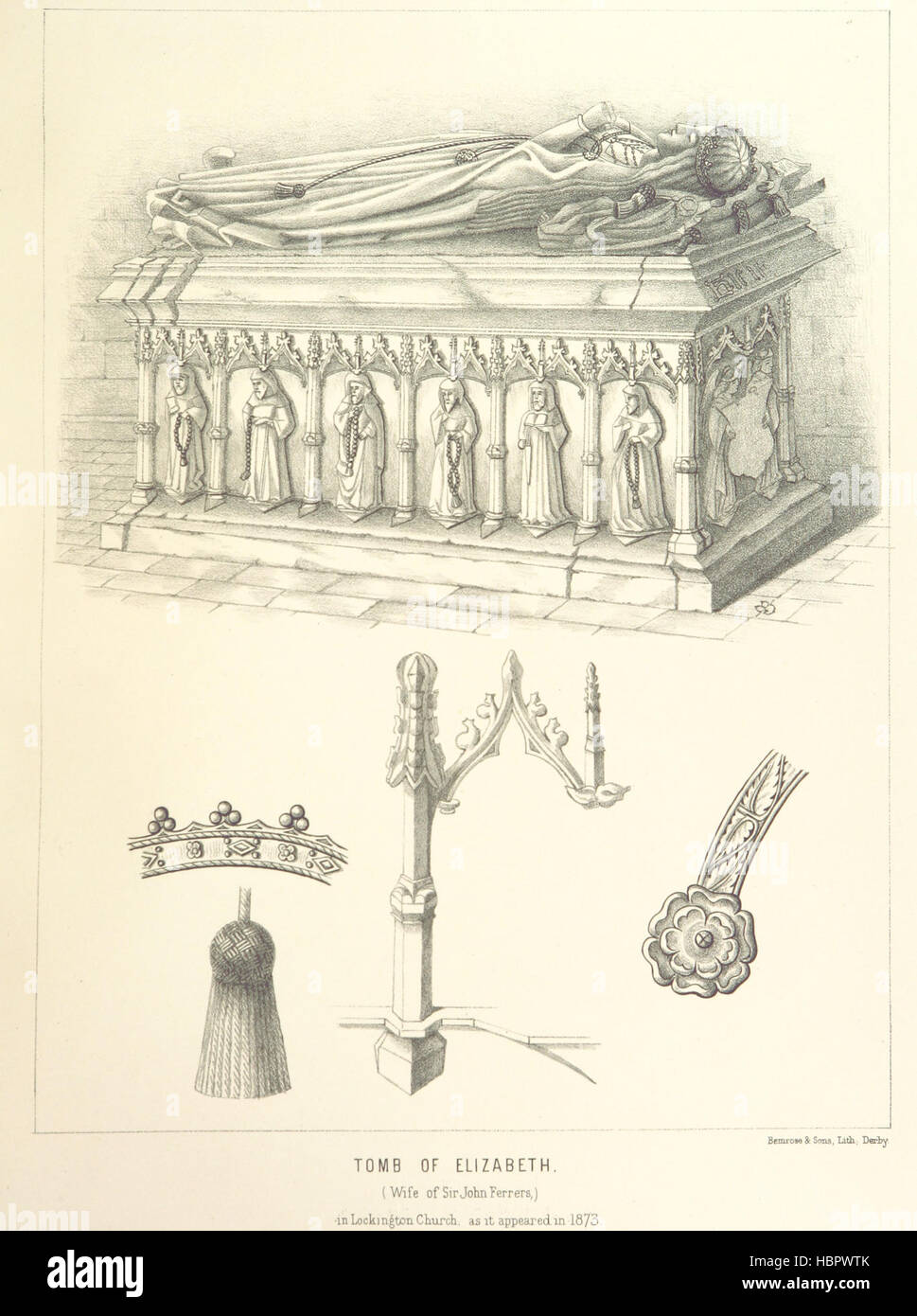 Image taken from page 31 of 'The History and Antiquities of Hemington, in the parish of Lockington, in the country of Leicester. [With plates.]' Image taken from page 31 of 'The History and Antiquities Stock Photo