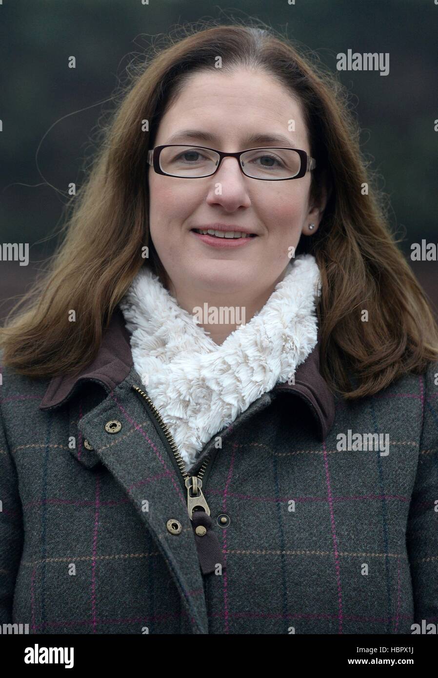 Conservative candidate Dr Caroline Johnson in Quarrington, Lincolnshire