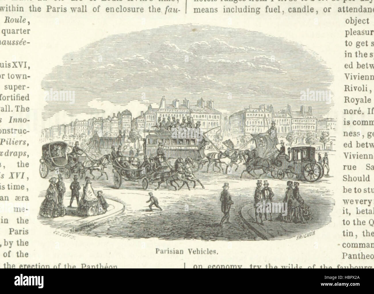 Image taken from page 10 of '[The Illustrated English and American Paris Guide. With a new map of Paris.]' Image taken from page 10 of '[The Illustrated English and Stock Photo