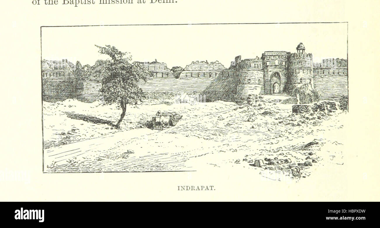 Image taken from page 190 of '[Picturesque India. A handbook for European travellers, etc. [With maps.]]' Image taken from page 190 of '[Picturesque India A handbook Stock Photo