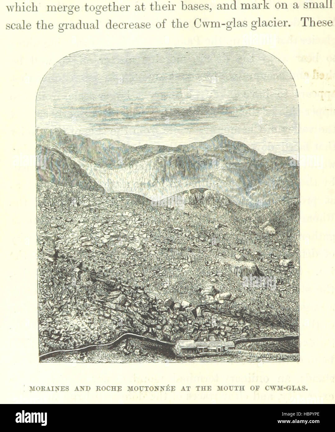 Image taken from page 500 of '[Peaks, Passes, and Glaciers. A series of excursions by members of the Alpine Club. Edited by J. Ball. [With plates and plans.]]' Image taken from page 500 of '[Peaks, Passes, and Glaciers Stock Photo