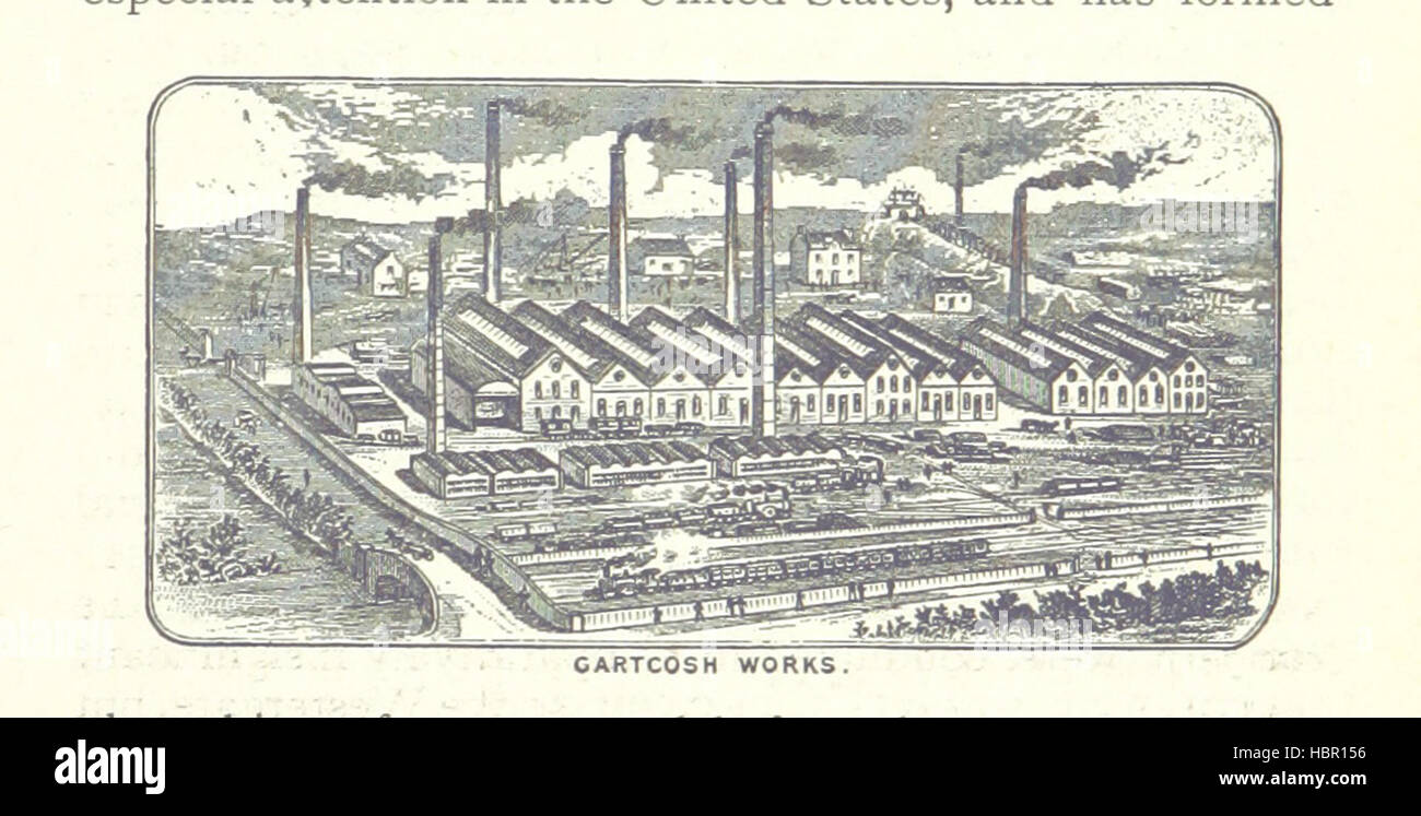 Image taken from page 57 of 'Glasgow and it Environs. A literary, commercial and social review past and present ... With illustrated ... tour in the Highlands' Image taken from page 57 of 'Glasgow and it Environs Stock Photo
