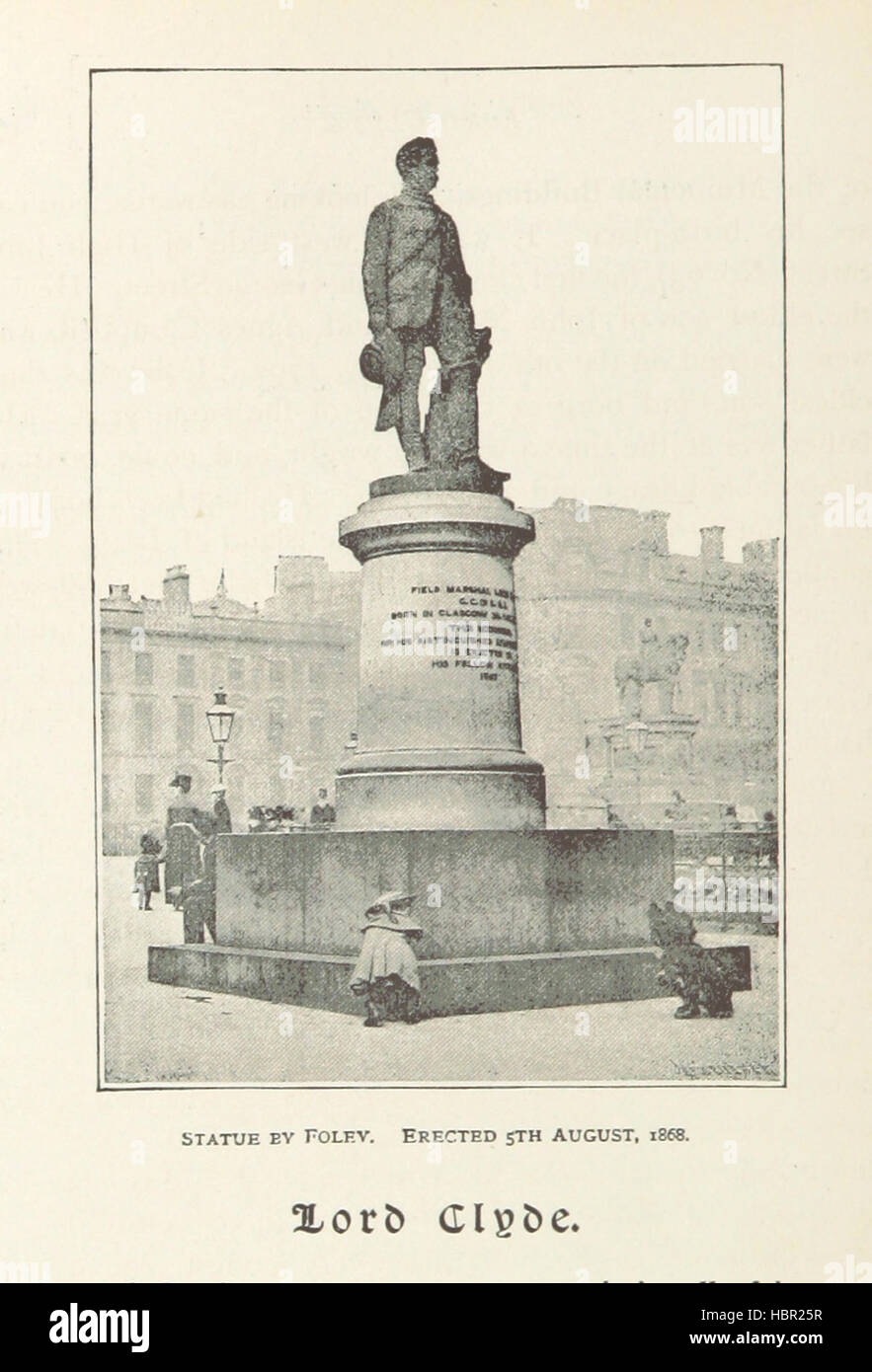 Image taken from page 176 of 'George Square, Glasgow; and the lives of those whom its statues commemorate, etc' Image taken from page 176 of 'George Square, Glasgow; and Stock Photo